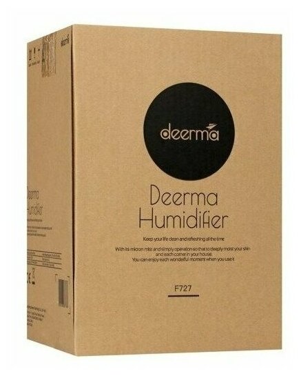 Увлажнитель воздуха Deerma Humidifier F727, белый - фотография № 4