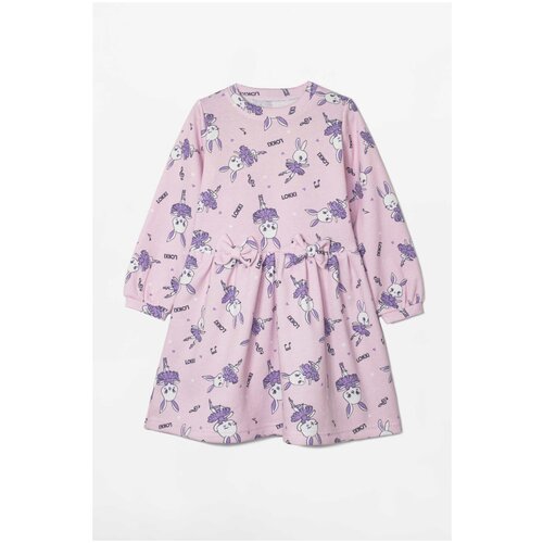 Платье из термополотна LOKKI для девочки Зайка Балерина 110