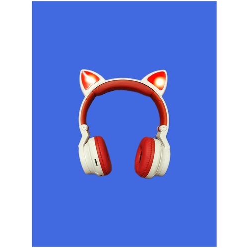 Наушники с ушками беспроводные YEINDBOO KT43 Bluetooth Гарнитура для телефона красно-белый 165000₽