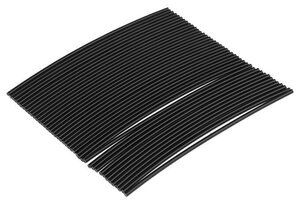 Market-Space Пластиковый сварочный пруток из HDPE пластика "спец" 1220001, цвет черный, 4х200 мм, 100 г