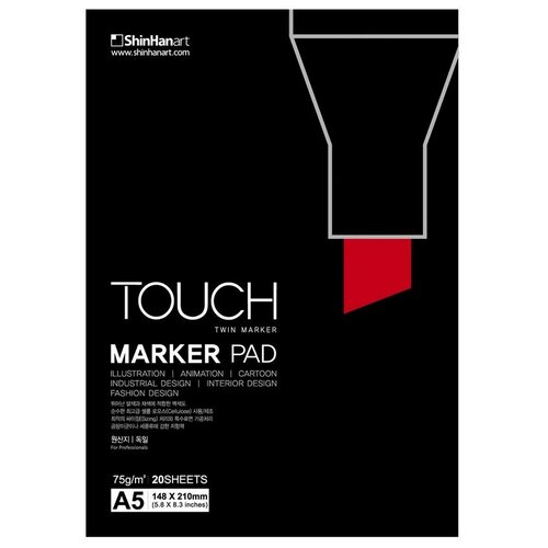 Альбом для маркеров TOUCH Marker Pad А5 20л