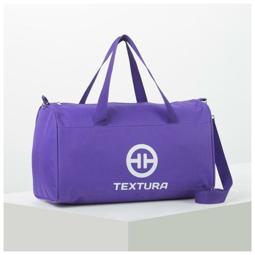 фото Сумка спортивная, отдел на молнии, без подклада, длинный ремень, цвет сиреневый mikimarket