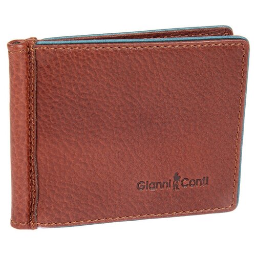 фото Зажим для денег коричневый gianni conti 1757101 brown teal