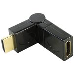 Переходник 5bites HH1004G, HDMI (M) - HDMI (F), поворотный - изображение