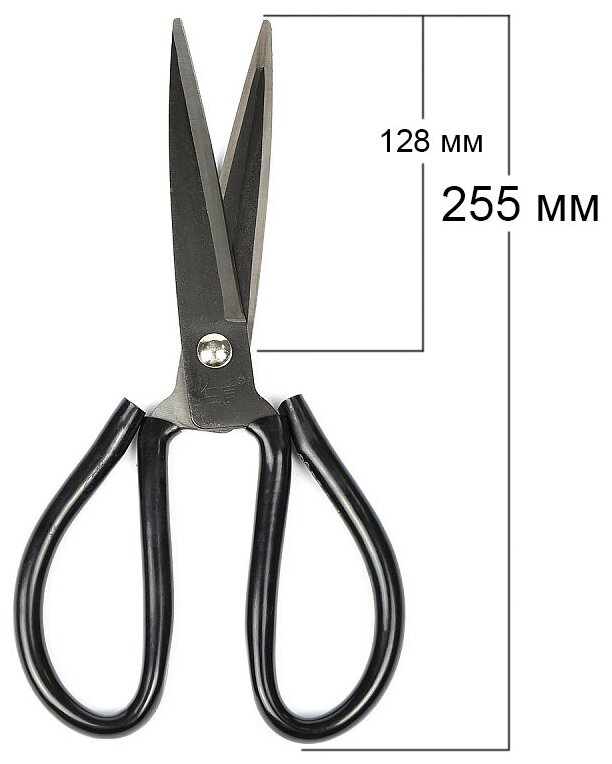 Ножницы для кожи и плотной ткани MAXWELL, длина 255мм, арт. TB-TN4