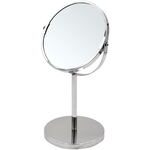 Зеркало косметическое настольное RIDDER Pocahontas 1х/5х-увеличение хром зеркало weisen настольное 5 крат увеличение фиолетовое b6 806