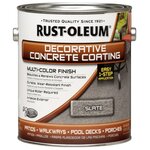 Краска акриловая Rust-Oleum Decorative Concrete Coating Multi-Color Finish влагостойкая моющаяся - изображение