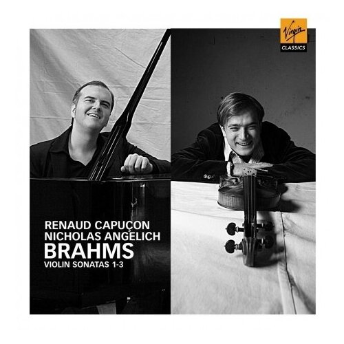 Компакт-диски, VIRGIN CLASSICS, NICHOLAS ANGELICH / RENAUD CAPUCON - Brahms: Violin Sonatas 1-3, Scherzo (CD)