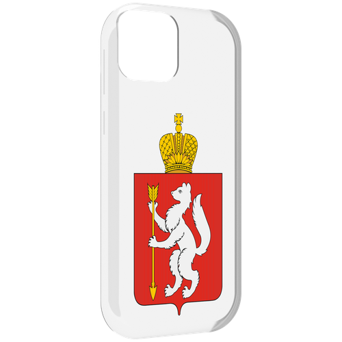 Чехол MyPads герб-свердловская-область-екатеринбург для UleFone Note 6 / Note 6T / Note 6P задняя-панель-накладка-бампер