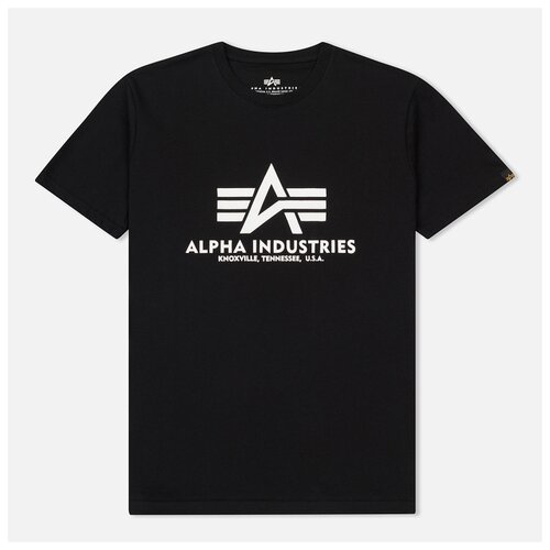 Футболка ALPHA INDUSTRIES, размер S, черный