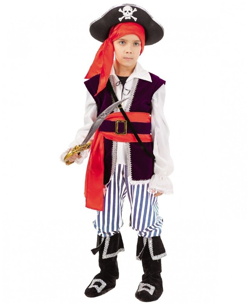 Костюм пиратский для мальчика (4485) 140 см