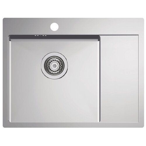 Мойка ALVEUS QUARTO 20 BRS-90 615х480 в комплекте с сифоном