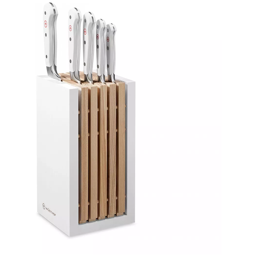 Набор кухонных ножей 5 шт. в дизайнерской подставке, серия White Classic WUSTHOF арт.1090270501