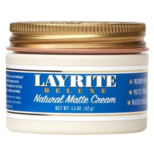 Layrite Паста Natural Matte Cream, слабая фиксация, 42 г