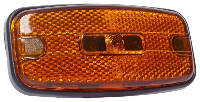 Фонарь габаритный со световозвращающим Б/Л оранжевый евросвет ГФ1-27