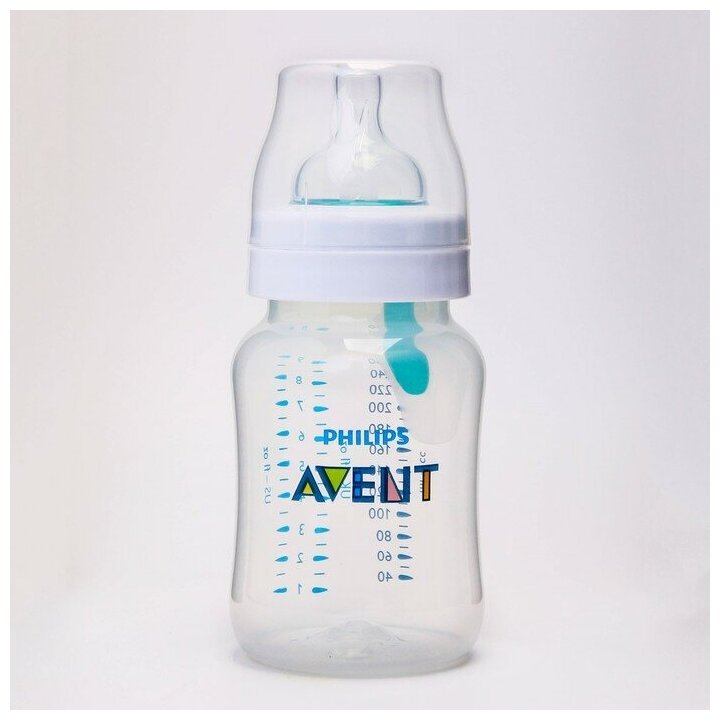 Бутылочка Philips Avent Anti-Colic SCF813/14 полипропилен с рождения, 250 мл - фото №9