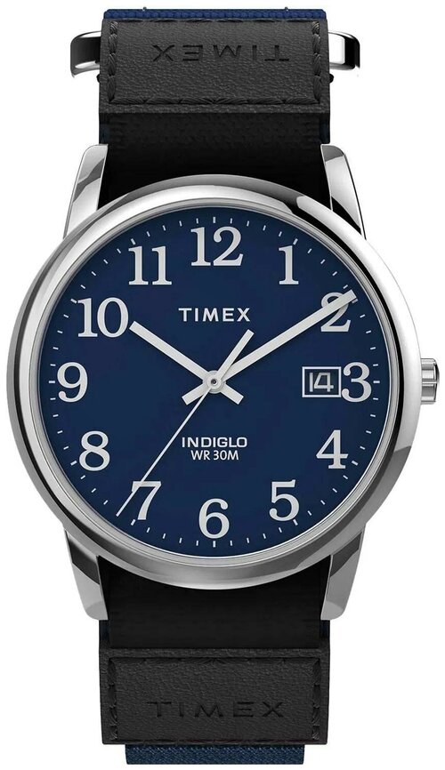 Наручные часы TIMEX Easy Reader TW2U85000, синий, серебряный