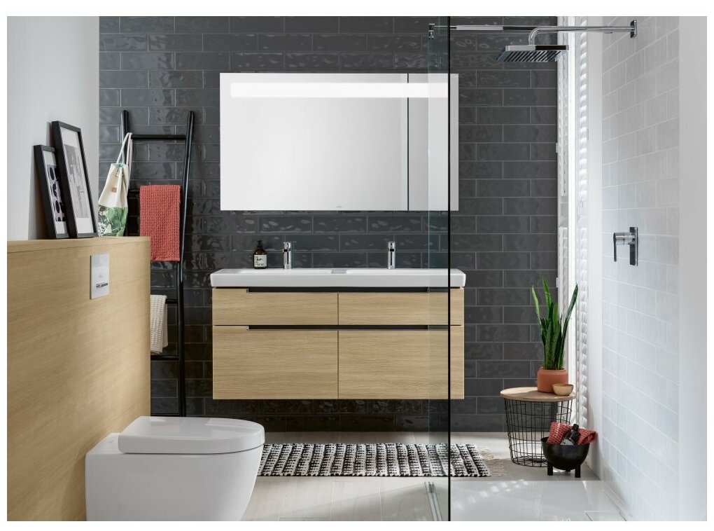 Унитаз подвесной Villeroy & Boch Subway 2.0 5614 R0R1 alpin - фото №8