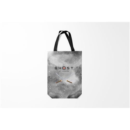 фото Сумка-шоппер / 31х42 см / геймерам / ghost of tsushima призрак цусимы burnettie