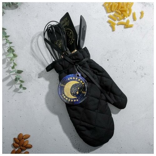 фото Набор лопаток из силикона «космос сима-ленд