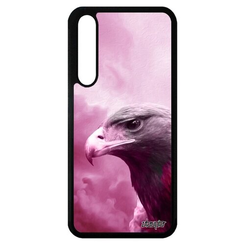 фото Противоударный чехол на смартфон // huawei p20 pro // "орел" кондор гордый, utaupia, розовый