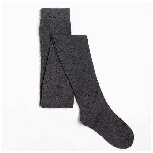 Колготки ЭРА, размер 8-10, серый носки для девочки однотонные 8 10 лет