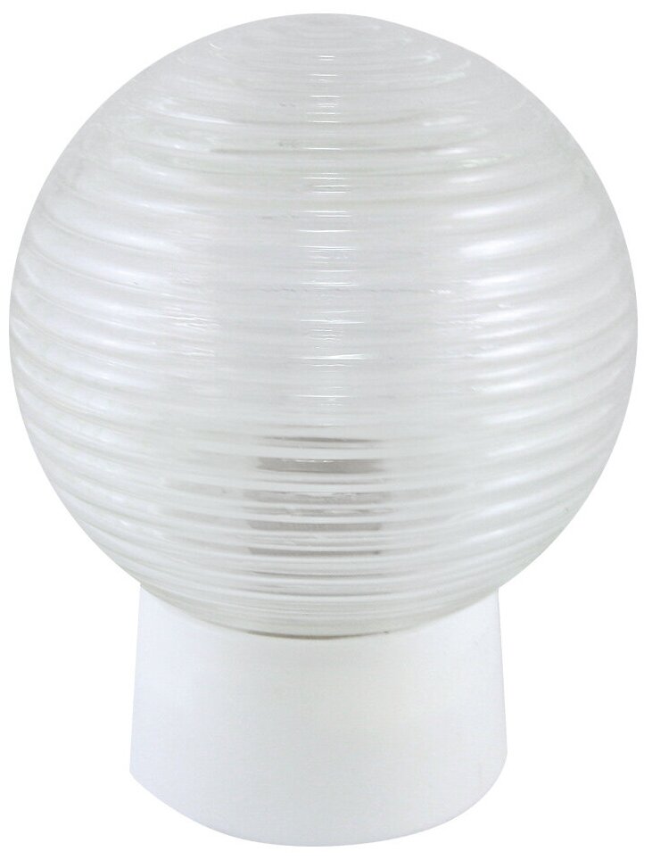 Светильник Tdm Electric Кольца, шар, прямое основание, стекло, белый - фотография № 4