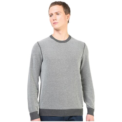 фото Пуловер с круглым вырезом marvelis размер: xl цвет: серый арт. 63101567