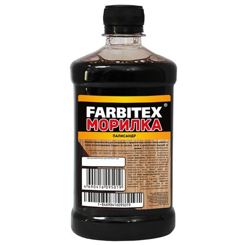 Морилка Farbitex (деревозащитная; водная; 0,5 л; дуб) 4100008058 .