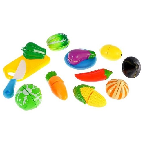 фото Набор продуктов поварёнок, продукты-нарезка на липучке, микс 139960 . yandex market