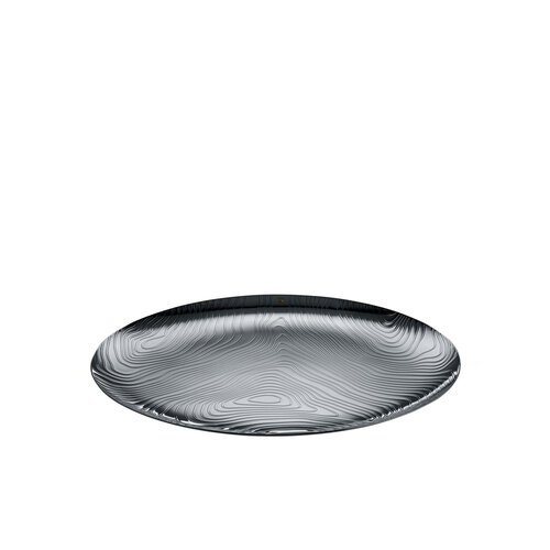 Alessi поднос из нержавеющей стали из шпона (42 см), серый