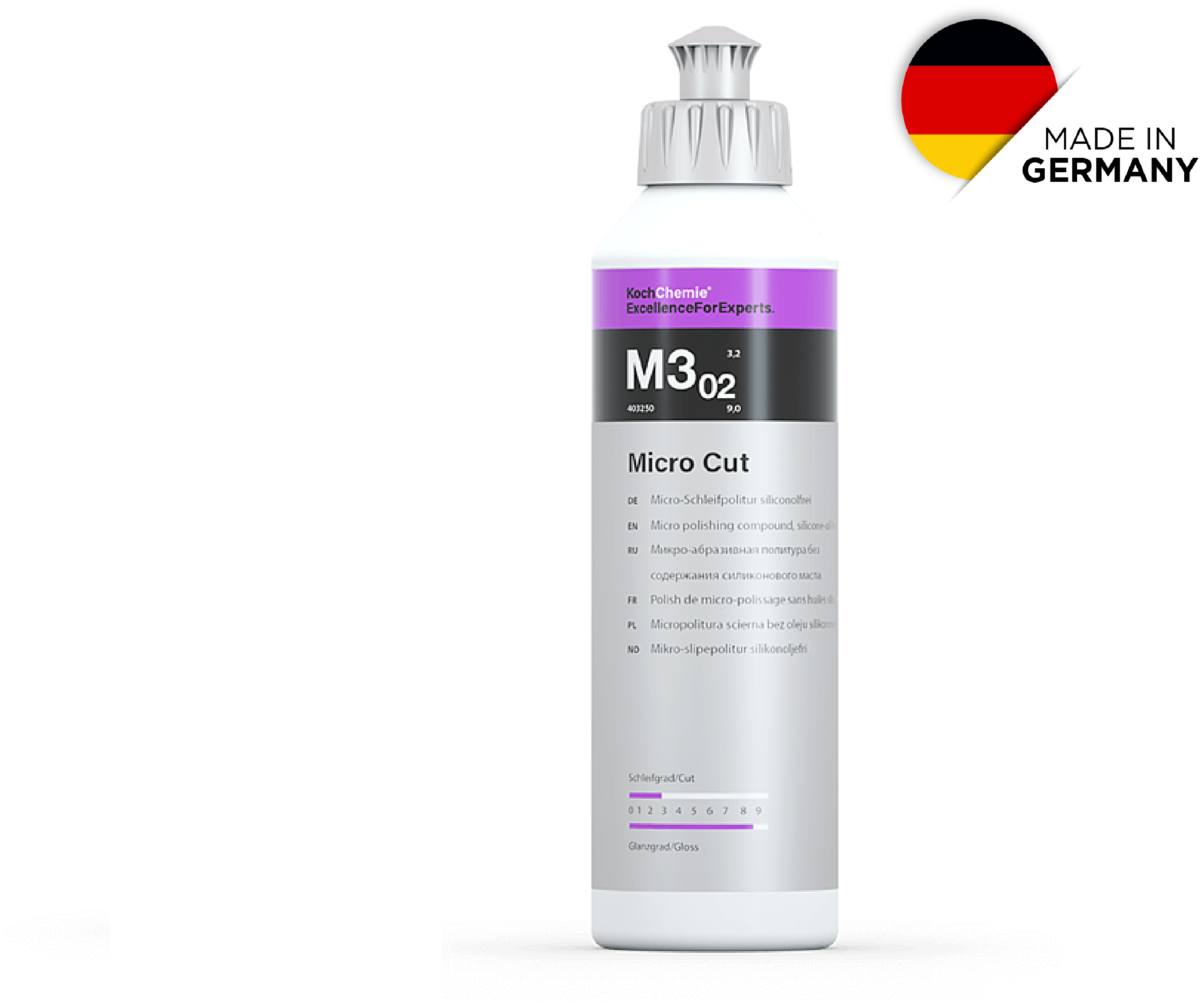 KCx MICRO CUT M3.02 - Анти голограммная финишная паста. № 403250 (250 мл). Koch Chemie