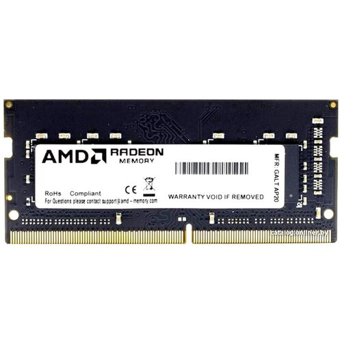 Оперативная память AMD 16 ГБ DDR4 SODIMM CL22 R9416G3206S2S-U память ddr4 dimm 16gb 3200mhz basetech btd43200c22 16gn