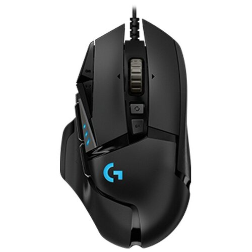 Мышь проводная Logitech 910-005470, черный