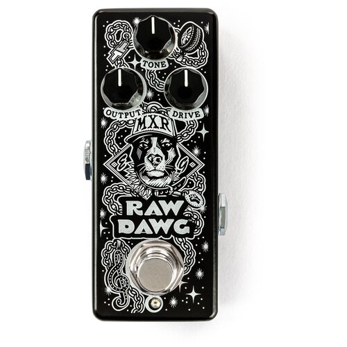 EG74 MXR Raw Dawg Overdrive Педаль эффектов, Dunlop педаль эффектов dunlop mxr reverb m300