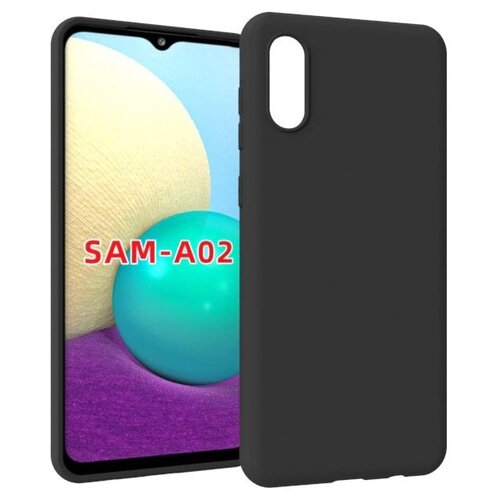 Чехол панель-накладка MyPads для Samsung Galaxy A02 SM-A022 (2021) / Samsung Galaxy M02 (2021) ультра-тонкая полимерная из мягкого качественного . чехол книжка mypads для samsung galaxy a02 sm a022 2021 samsung galaxy m02 2021 с фактурной прошивкой рельефа кожи крокодила с застежкой и