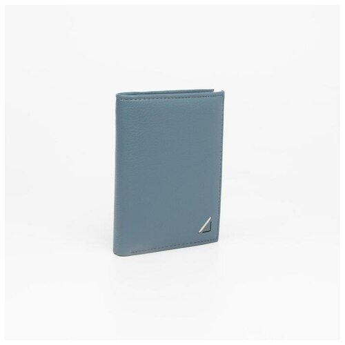 фото Кошелёк на магните, цвет голубой gorodok