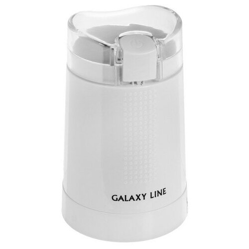 Кофемолка Galaxy LINE GL 0909, электрическая, ножевая, 200 Вт, 45 г, белая