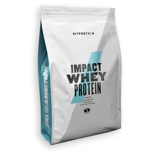 Myprotein, Impact Whey Protein, 1000г (Белый шоколад) myprotein vegan protein blend 2500г шоколад