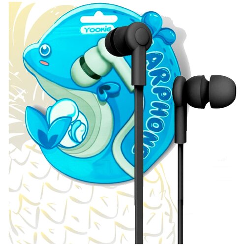 Наушники с Микрофоном для для телефона компьютера и планшета Наушники проводные с гарнитурой для iPhone и Android Mini Jack 35 Черный 59900₽