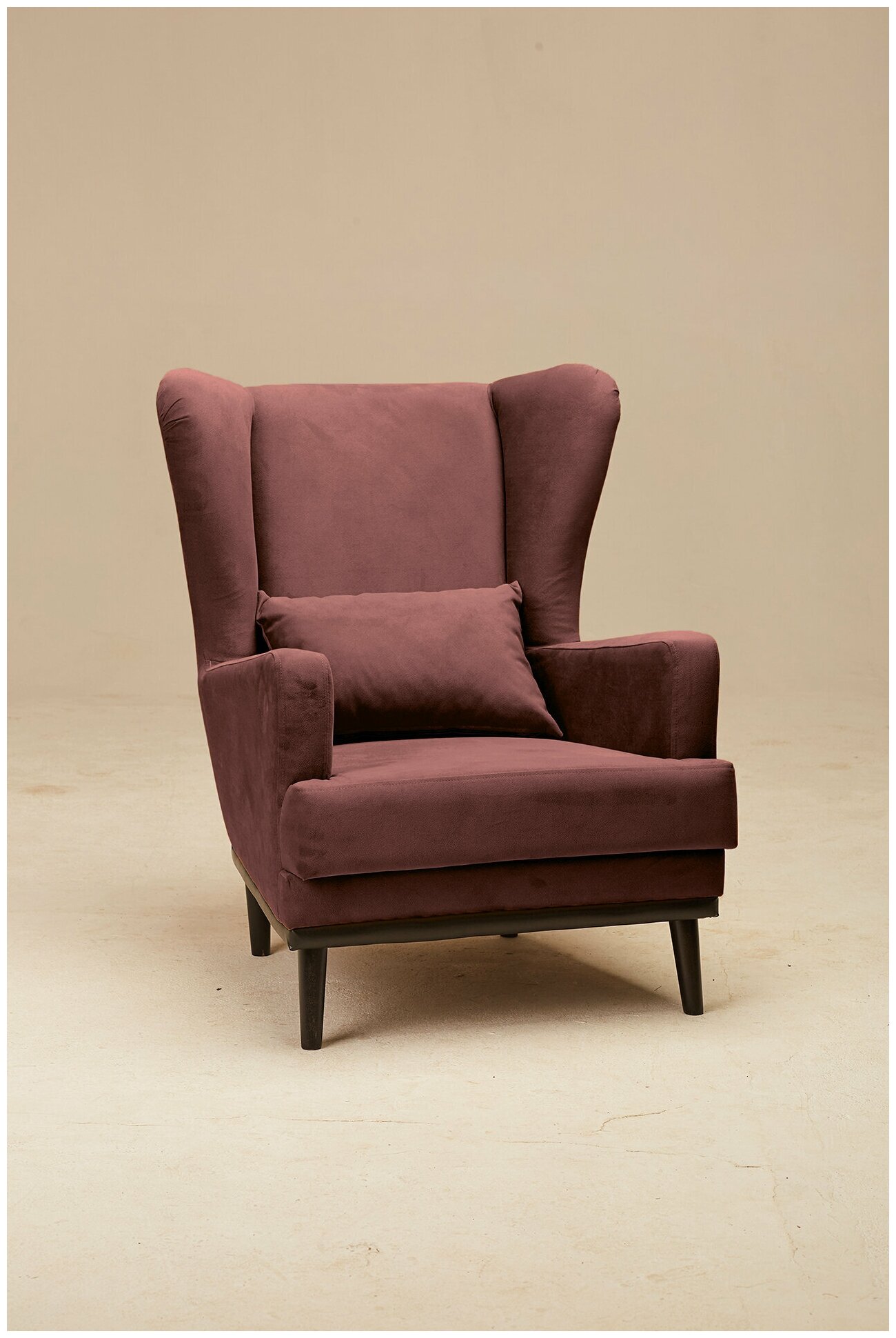 Мягкое кресло Лофи цвет Коричневый