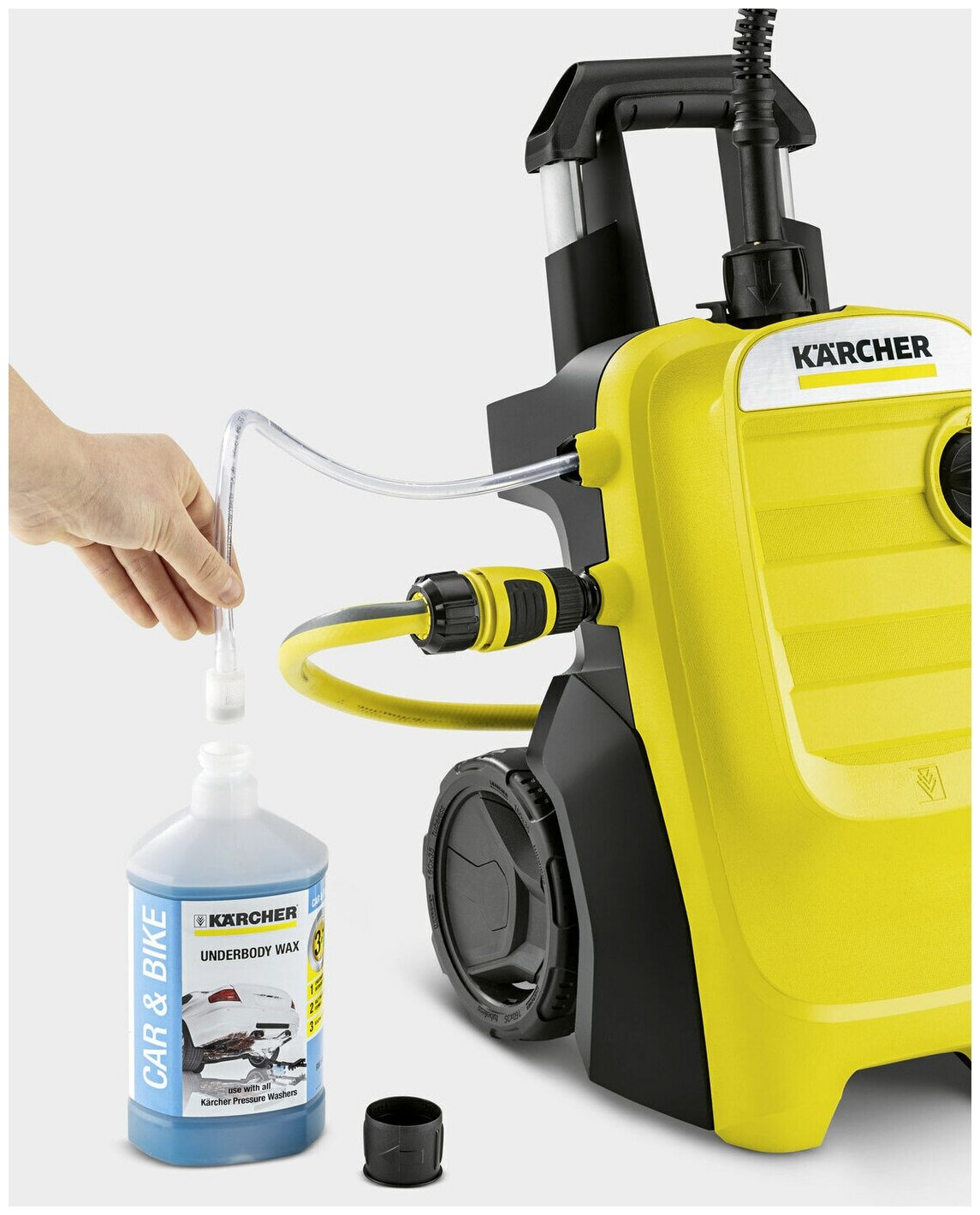 Минимойка Karcher K4 Compact + фильтр - фотография № 3