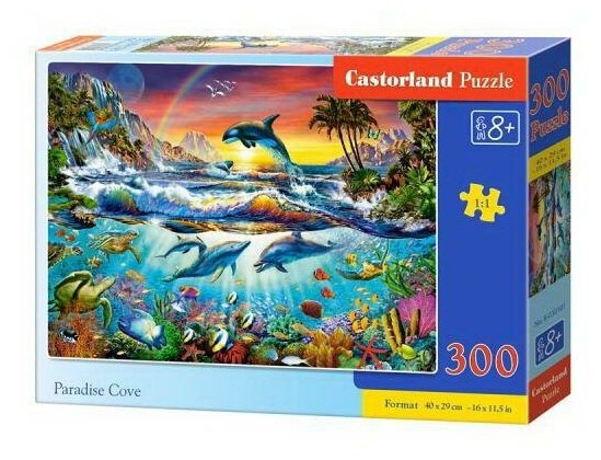 Пазл Castorland 300 деталей Райская бухта В-030101