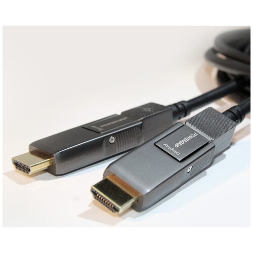 Кабель HDMI - HDMI оптоволоконные Powergrip Visionary Armored D 2.0 80.0 m