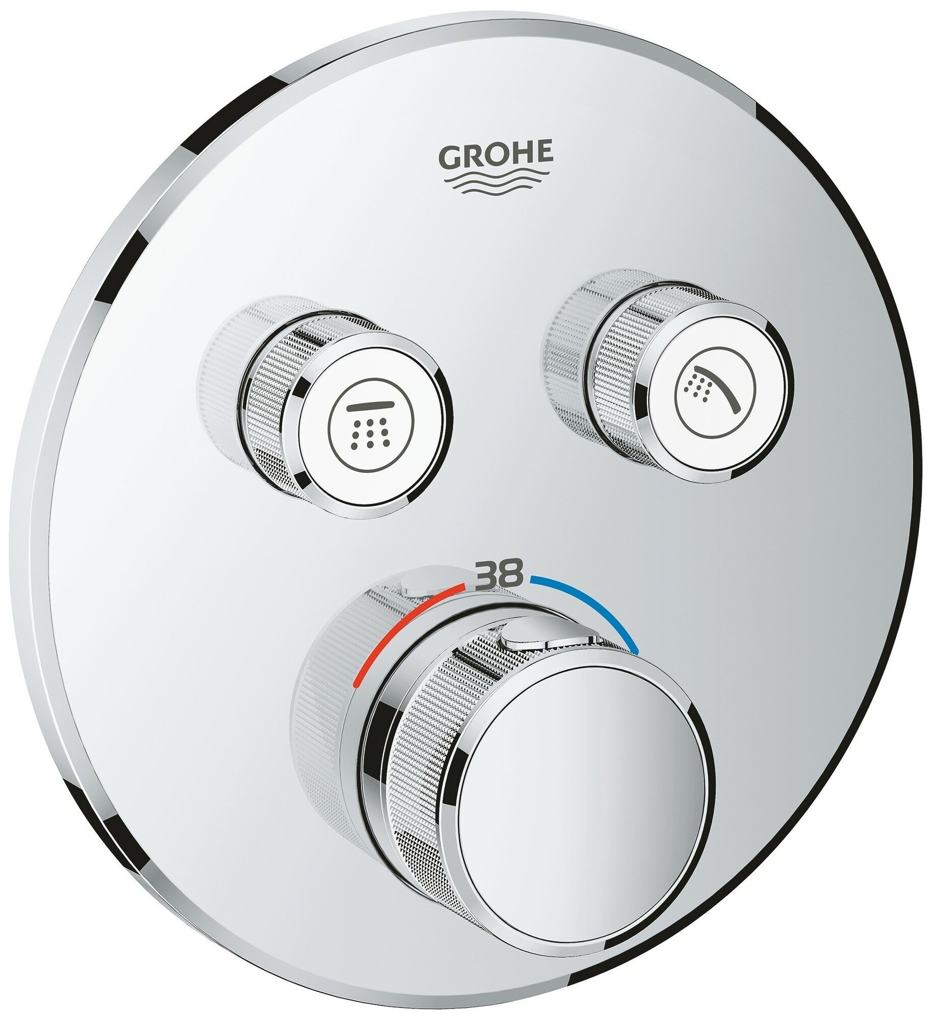 Термостат для душа Grohe Grohtherm SmartControl накладная панель, для 35600 (29119000)