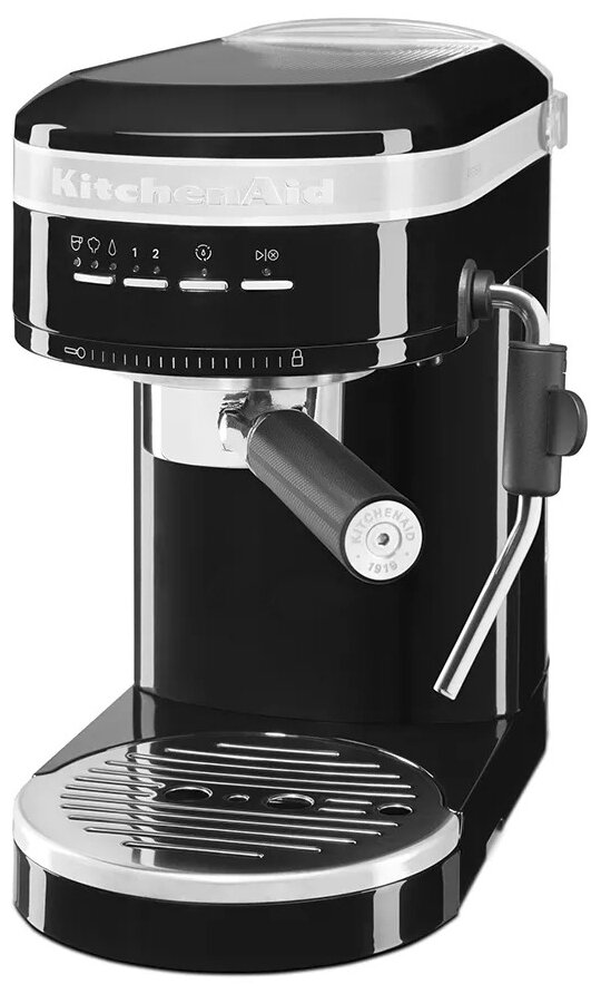 Кофеварка рожковая KitchenAid 5KES6503, черный - фотография № 2