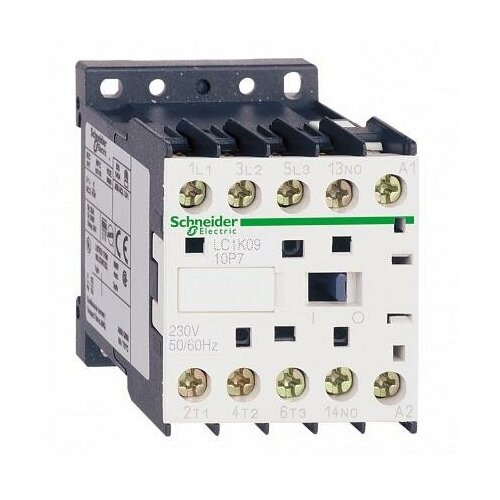 Контактор трехполюсный 3п 16А 220VAC 50/60 но LC1K1610M7 Schneider Electric