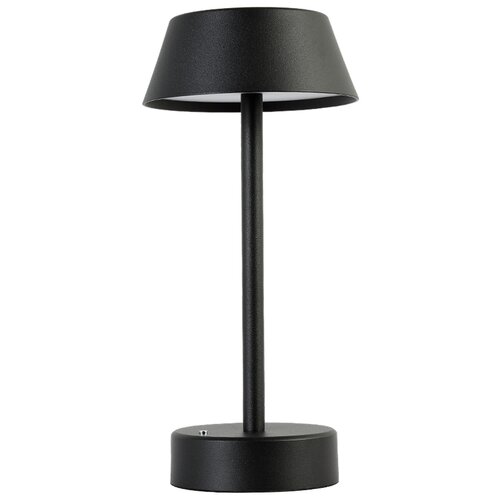 фото Настольная лампа crystal lux santa lg1 black