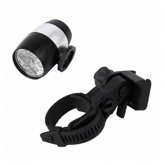 Мини-фонарь для велосипеда Mini Safety Light Dachelun 6 LED, чёрный