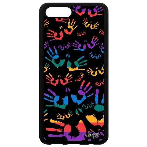 фото Чехол для мобильного honor v10 / view 10, "отпечаток ладони" раста рука utaupia